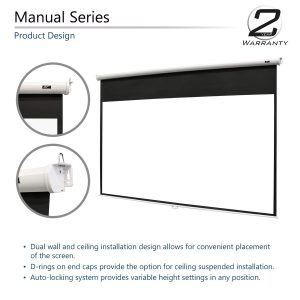 Pantalla Mural Manual EliteScreens