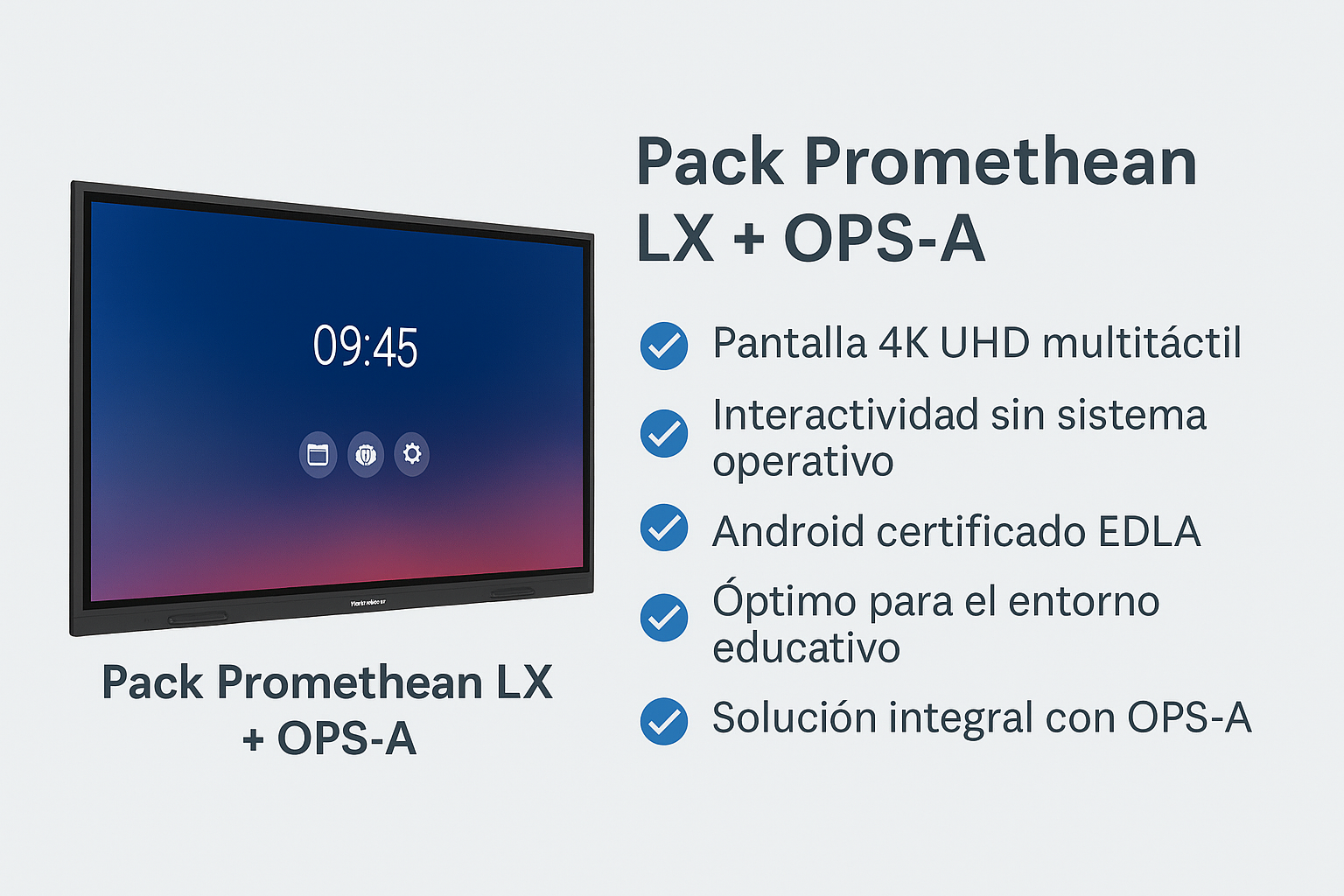 Promethean LX CON ANDROID