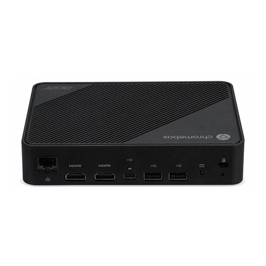 Acer Chromebox Mini Entreprise CXM1 - miniordenador Celeron N4500 1.1 GHz - 8 GB - flash 32 GB eMMC - Imagen 2