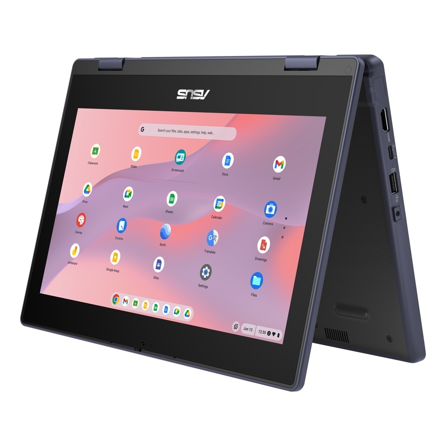 ASUS Chromebook Flip 11.6" Convertible Educación HD, Táctil, MediaTek 8189G, 4GB, 64GB EMMC, Chrome - Imagen 2