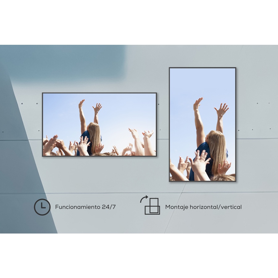 MAXHUB ND43CMB 43" Pantalla Comercial 4K con Superficie Antirreflejo - Imagen 3
