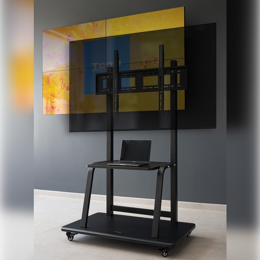 Soporte Móvil TooQ FS20101M-B para Pantallas 37" - 100" - Imagen 4