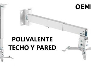 Soporte de pafred y de techo para proyector