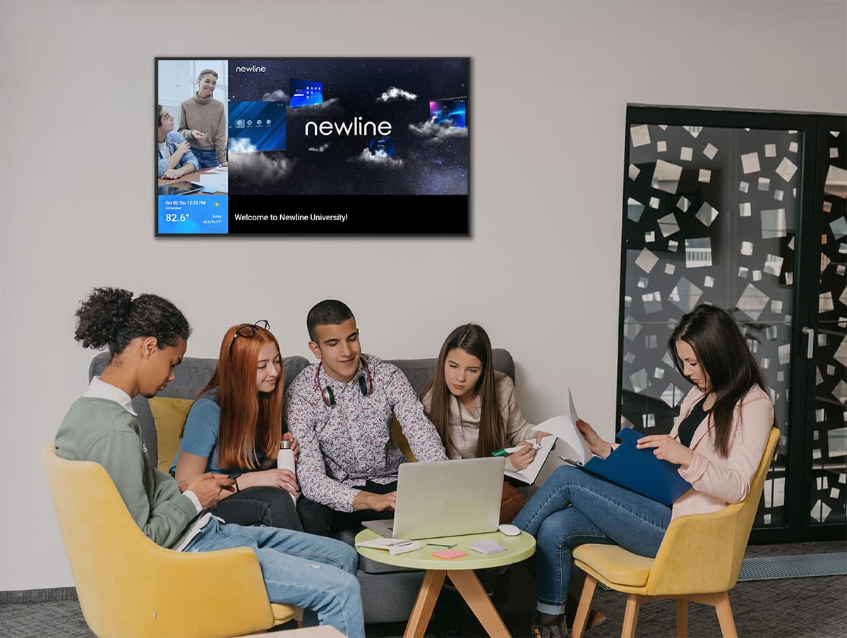 Pantalla Digital Signage newline