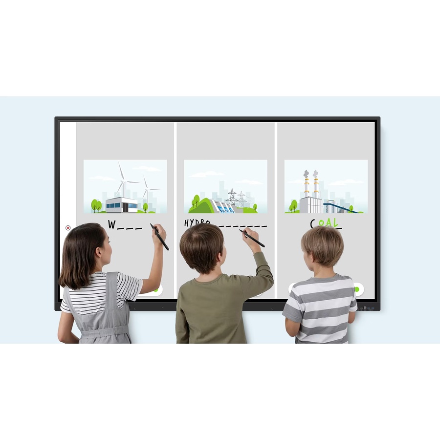 Benq RE6505A, 65″ 4K Panel Interactivo Android 16 Google EDLA. RAM 8GB / 128GB , Essential Series - Imagen 2